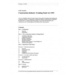 Construction Industry Training Fund Act 1993