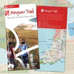 Heysen Trail Map Sheet 1, Cape Jervis to Kuitpo Forest