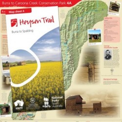Heysen Trail Map Sheet 4, Burra to Spalding