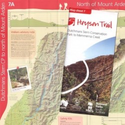 Heysen Trail Map Sheet 7, Dutchmans Stern Conservation Park to Mernmerna Creek