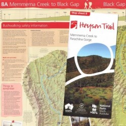 Heysen Trail Map Sheet 8, Mernmerna Creek to Parachilna Gorge