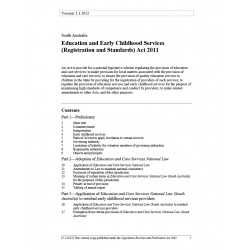 Education and Early Childhood Services (Registration and Standards) Act 2011