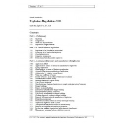 Explosives Regulations 2011