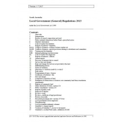 Local Government (General) Regulations 2013