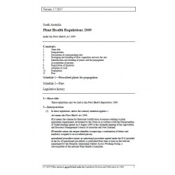Plant Health Regulations 2009