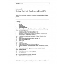 National Electricity (South Australia) Act 1996