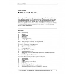 Return to Work Act 2014