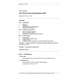 Fair Work (General) Regulations 2009